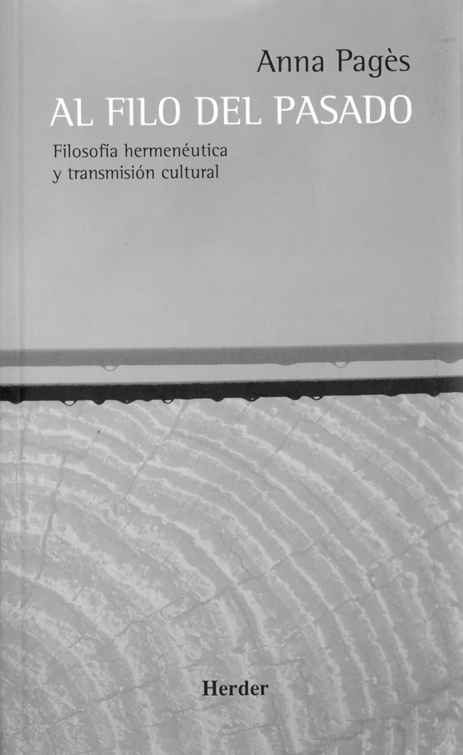 Al Filo Del Pasado: Filosofía Hermenéutica Y Transmisión Cultural