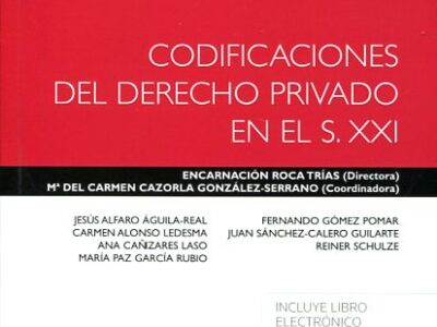 Codificaciones Del Derecho Privado En El Siglo XXI