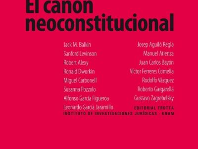 El canon neoconstitucional