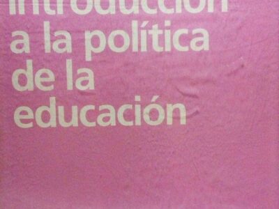 Introducción a la política de la educación