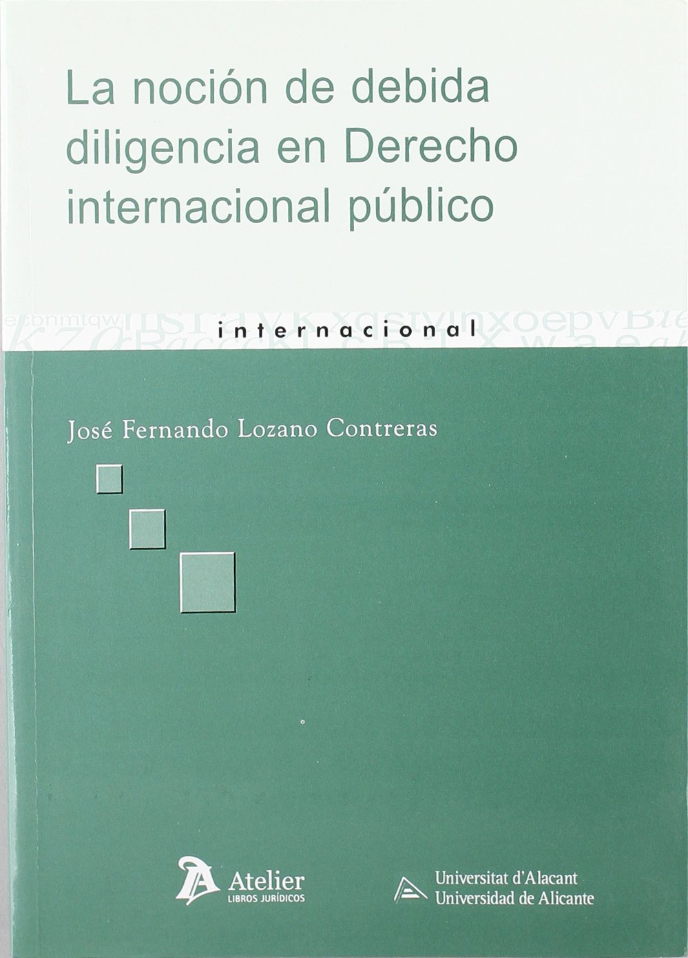 La noción de debida diligencia en derecho internacional público