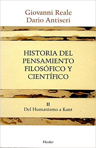 Historia Del Pensamiento Filosófico Y Científico II