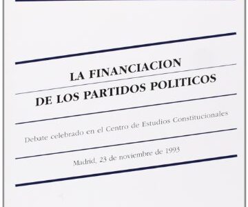 La financiación de los partidos políticos