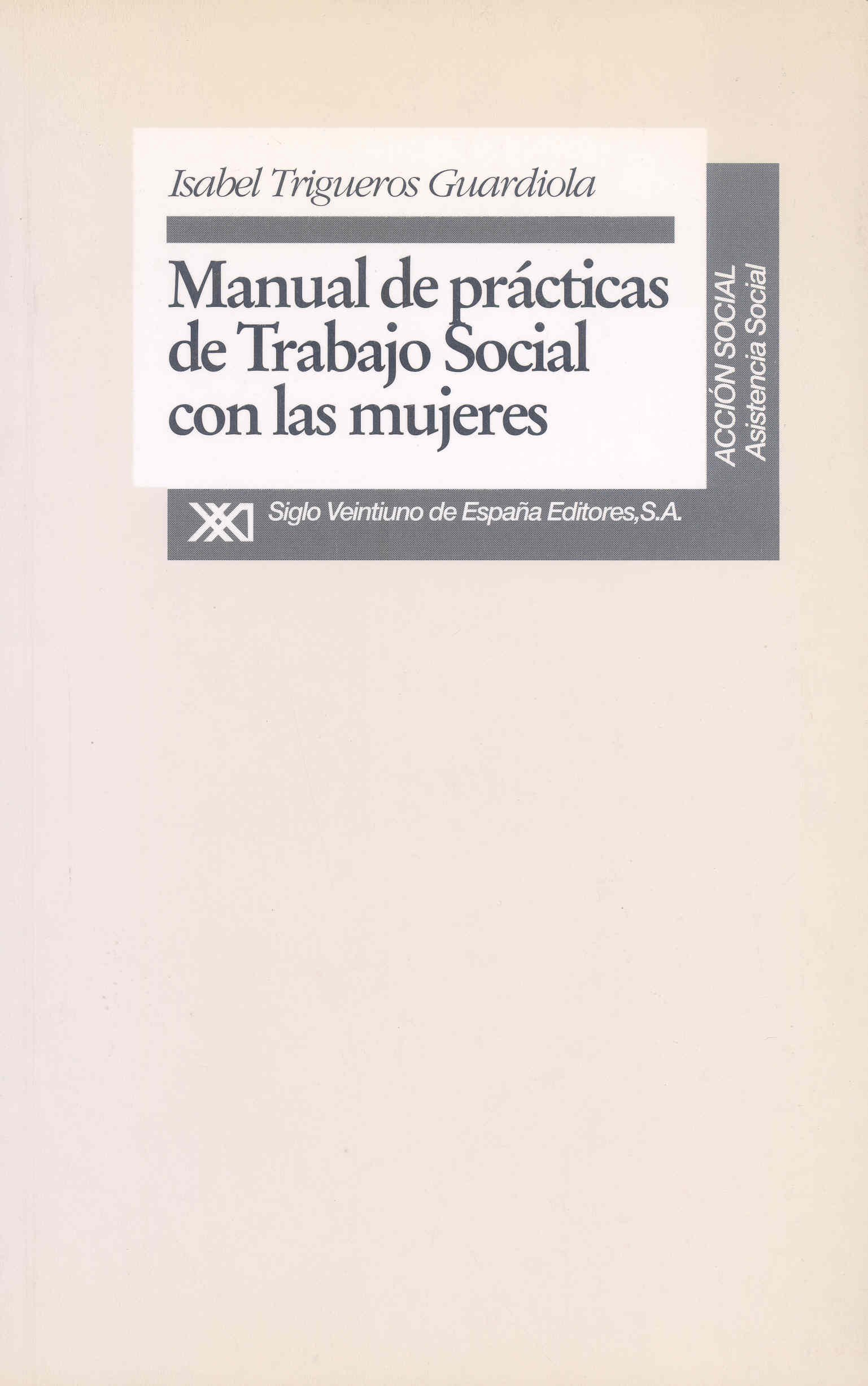 Manual De Practicas De Trabajo Social Con Las Mujeres