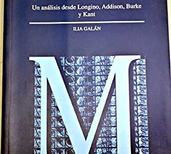 Lo Sublime Como Fundamento Del Arte Frente A Lo Bello