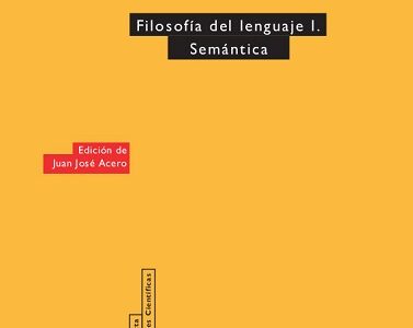 EIAF 16 : Filosofía Del Lenguaje I : Semántica