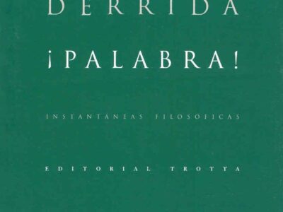 ¡Palabra! Instantáneas Filosóficas