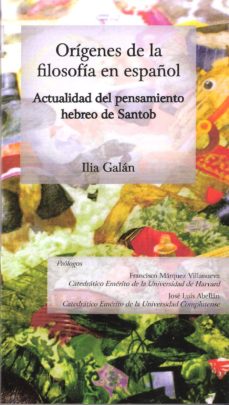 Orígenes De La Filosofía En Español : Actualidad Del Pensamiento Hebre