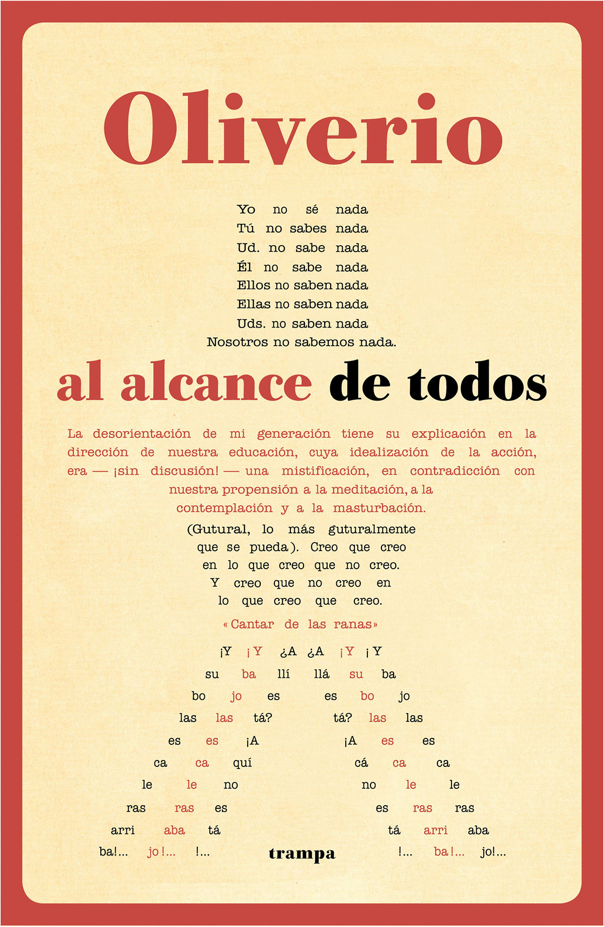 Oliverio Al Alcance De Todos