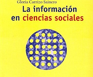 Información En Ciencias Sociales