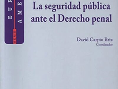 Seguridad Publica Ante El Derecho Penal