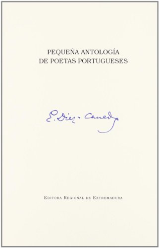 Pequeña Antología De Poetas Portugueses