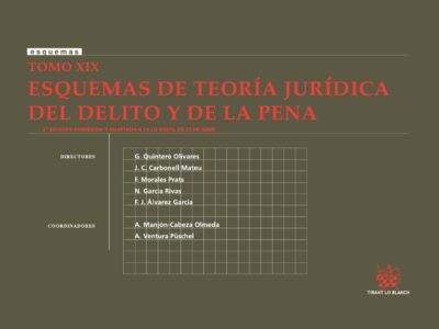 Esquemas De Teoría Jurídica Del Delito Y De La Pena
