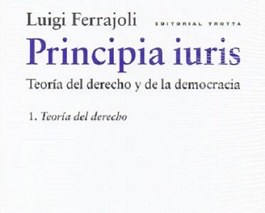 Principia iuris volumen I: teoría del derecho