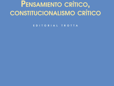 Pensamiento crítico, constitucionalismo crítico