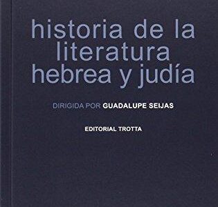 Historia De La Literatura Hebrea Y Judía