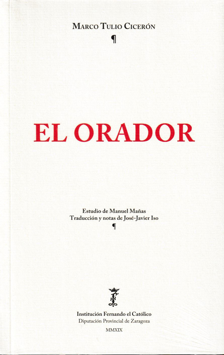 El orador - Cicerón