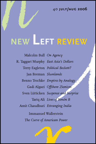 New left review nº 39 (agosto 2006)