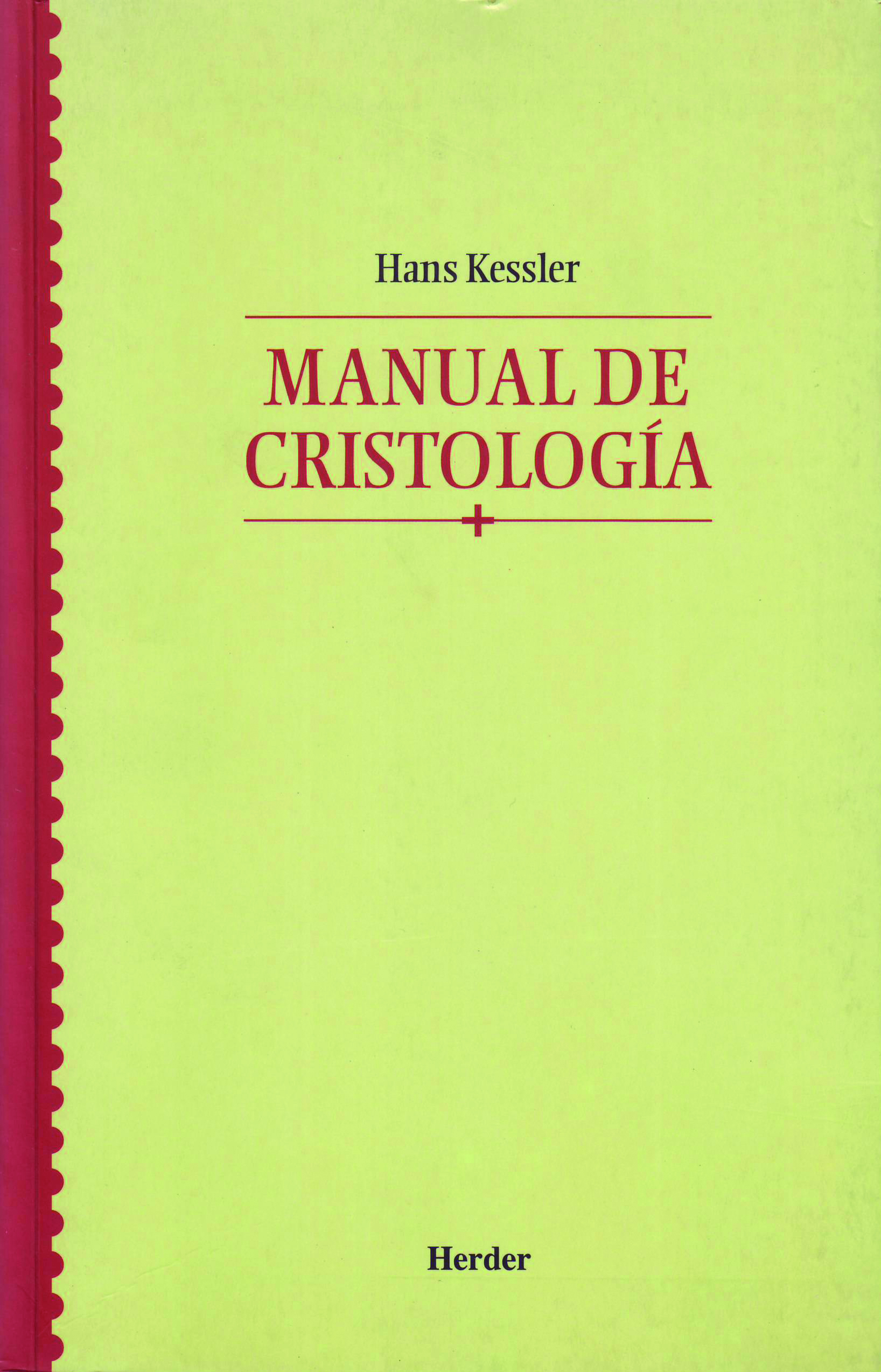 Manual de cristología