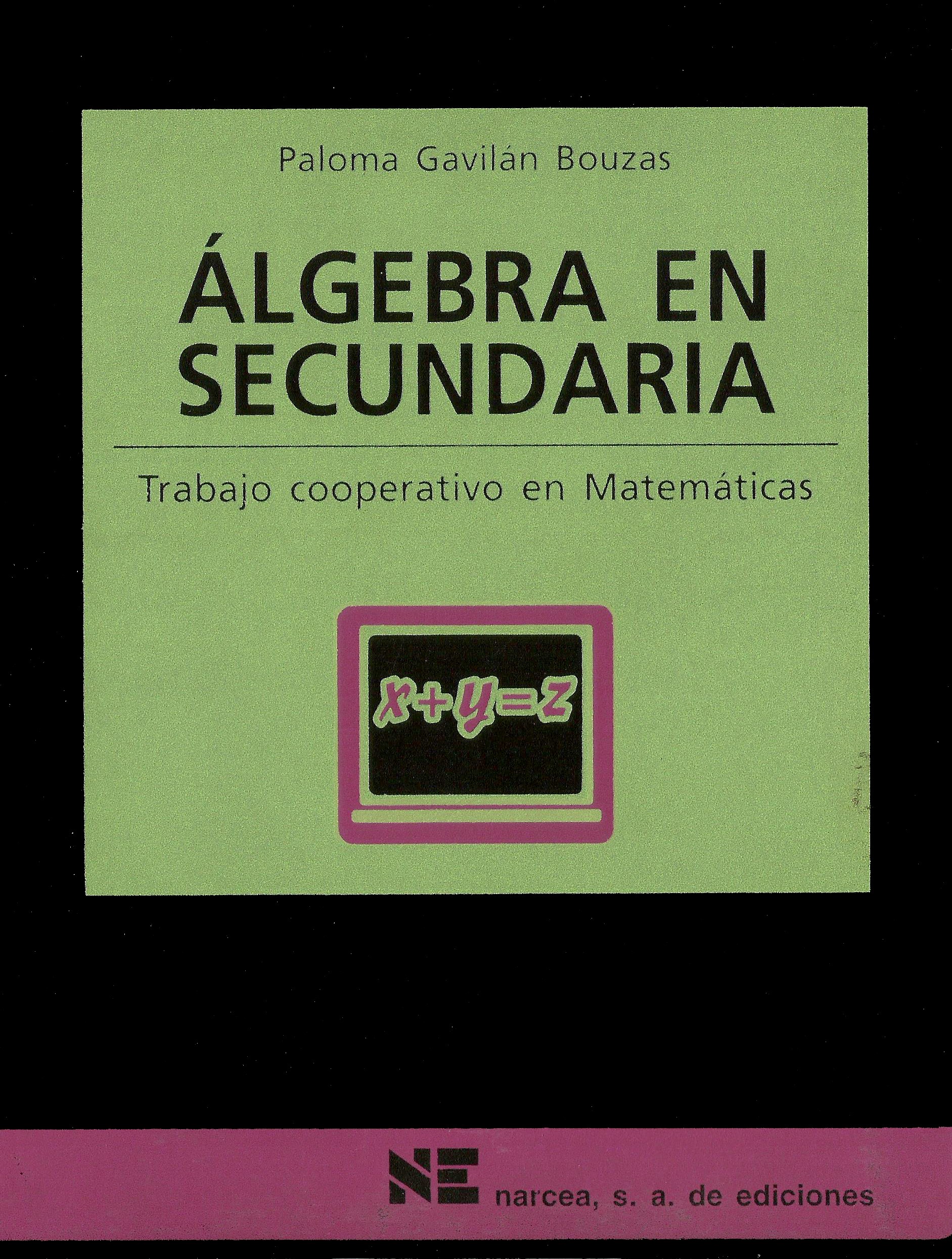 Algebra en secundaria
