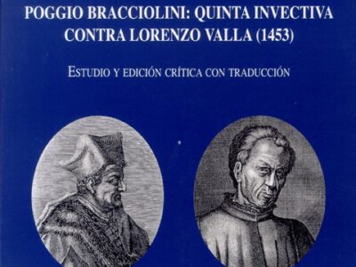 L.valla : apólogo contra Poggio Bracciolini (1452) - Poggio Bracciolin