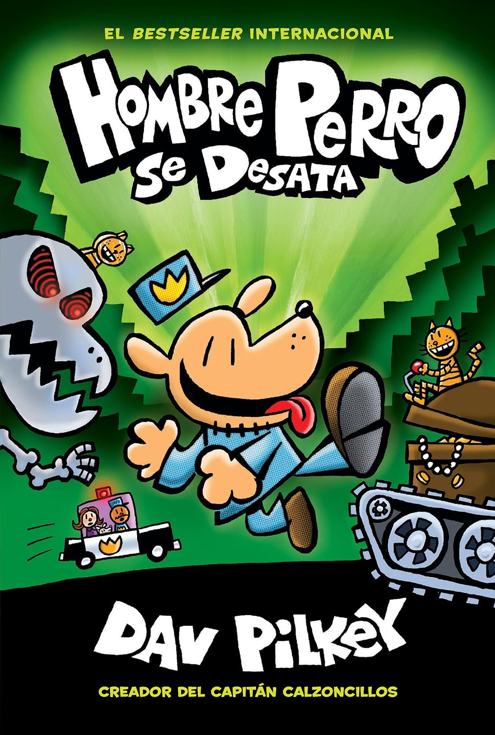 Hombre perro se desata