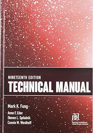 Technical manual, 19th ed.