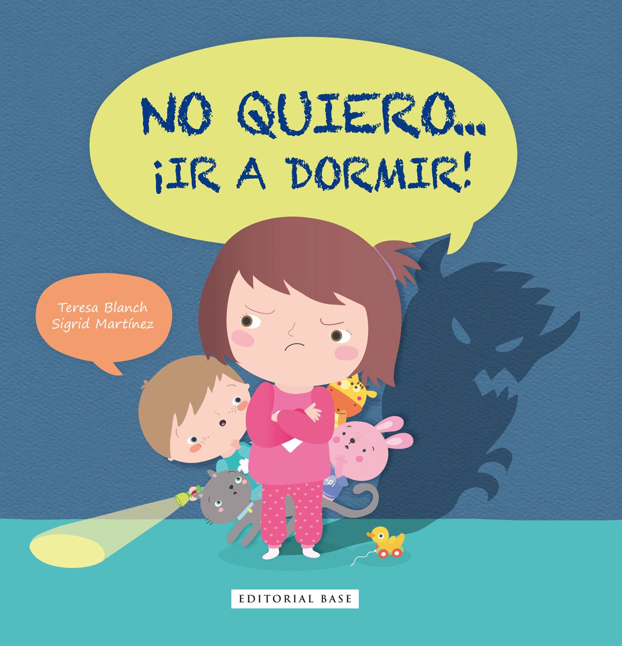 No quiero... ¡ir a dormir!
