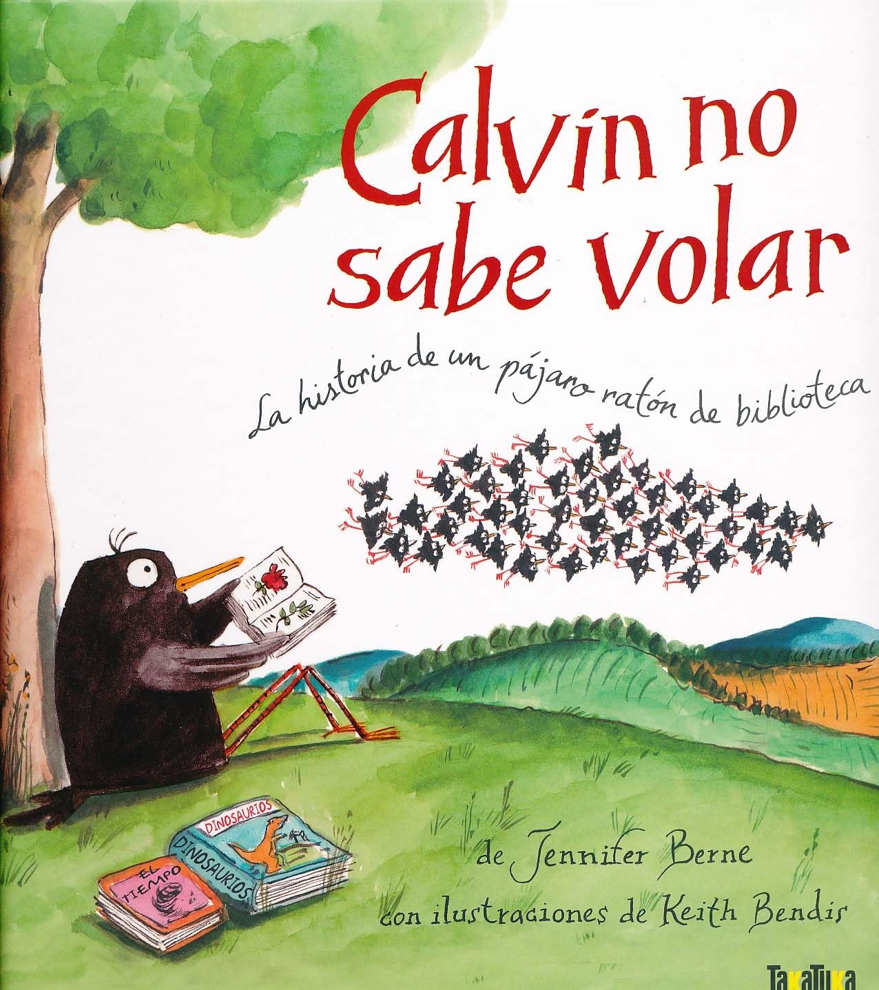 Calvin no sabe volar