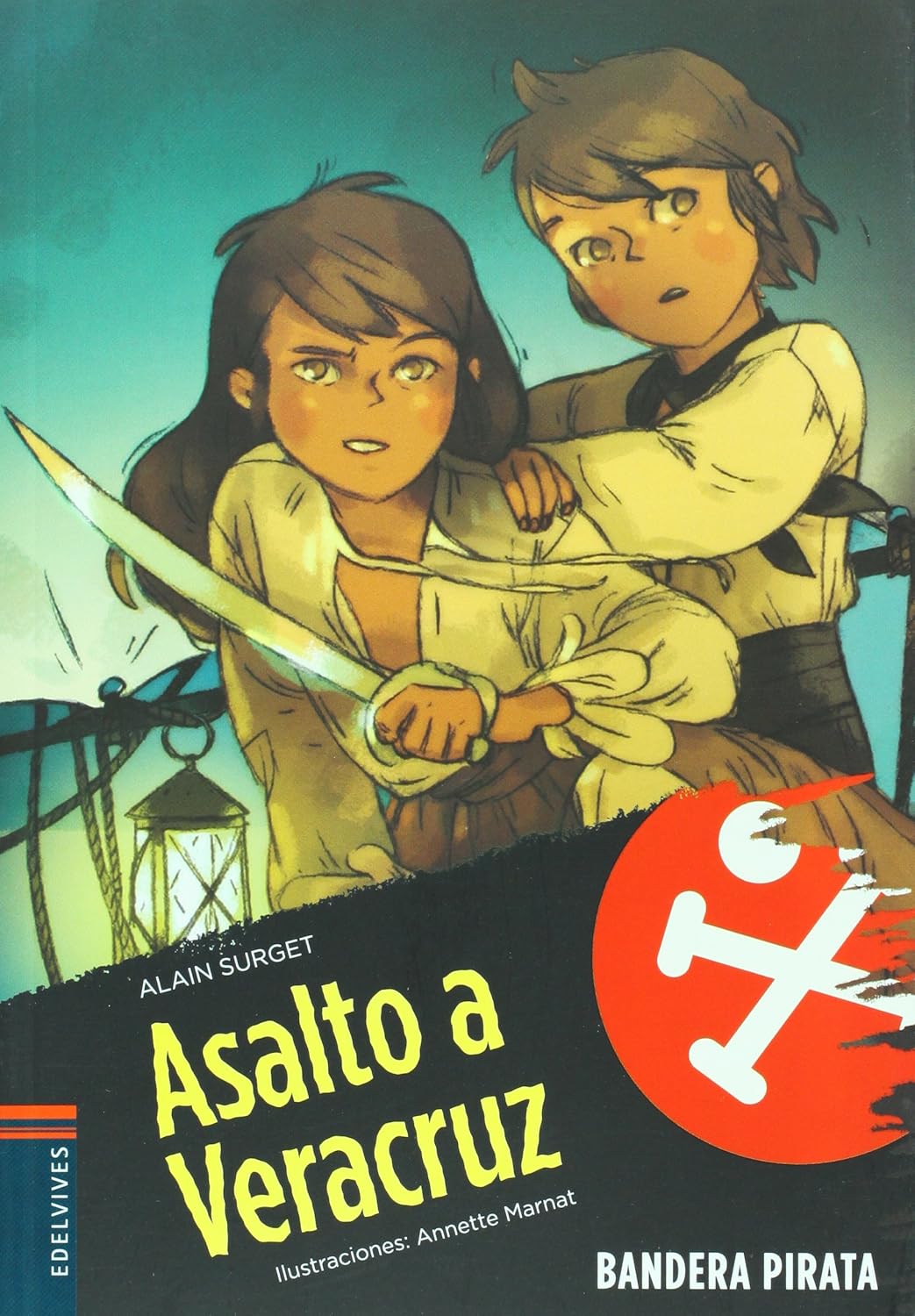 Bandera pirata - asalto a Veracruz