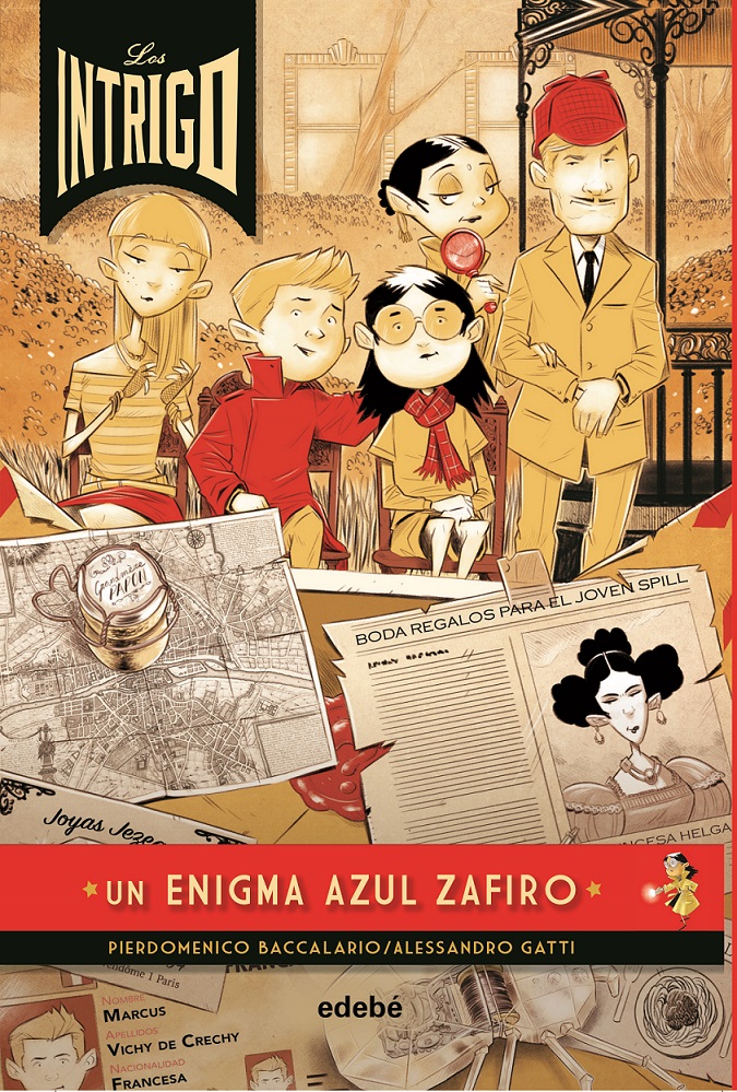 Los Intrigo : un enigma azul zafiro nº 1