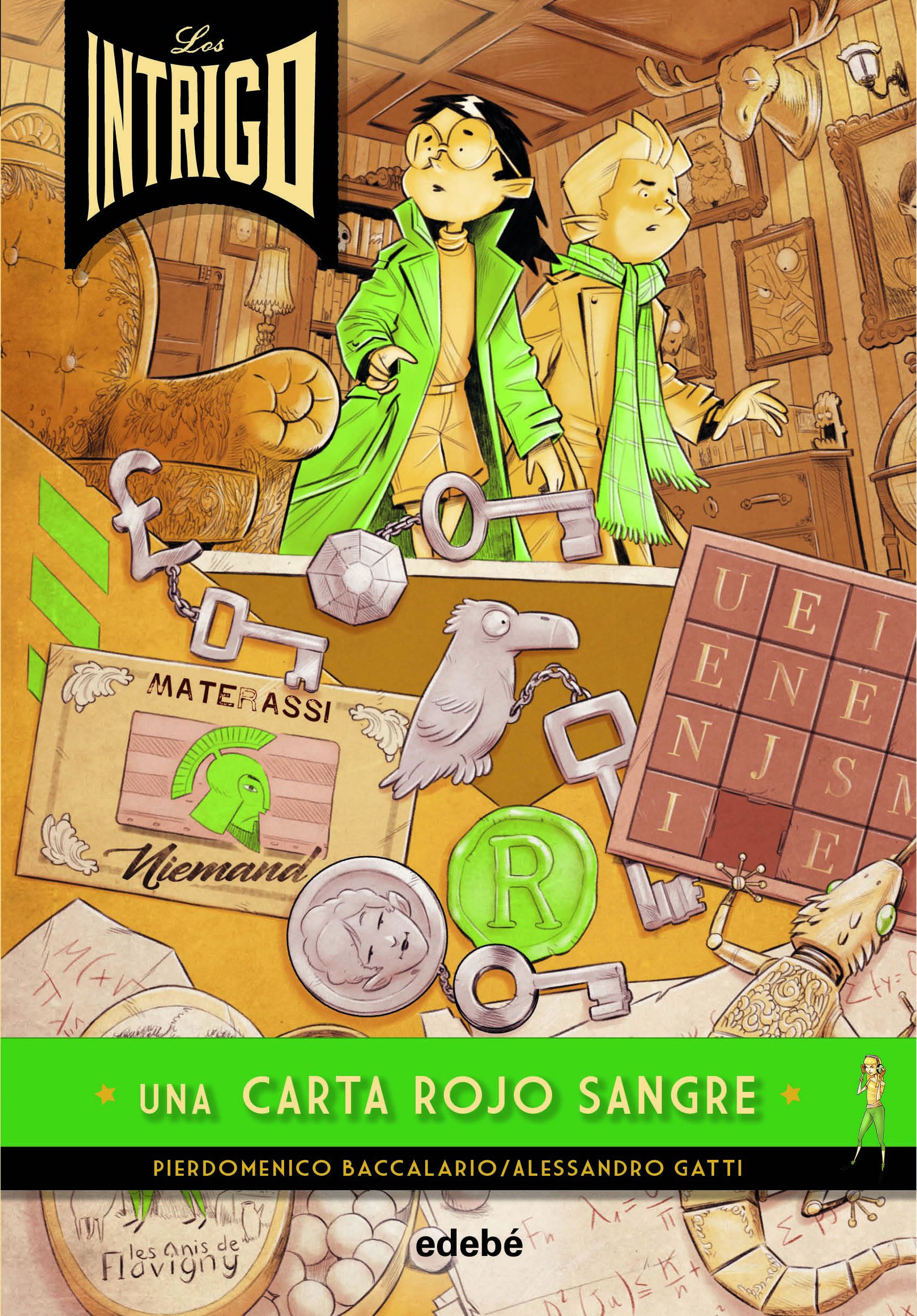 Los Intrigo : una carta rojo sangre, nº 3