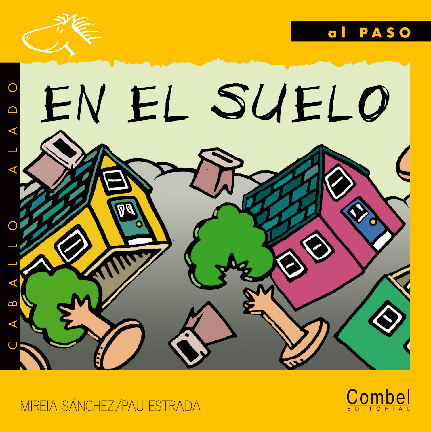 En el suelo
