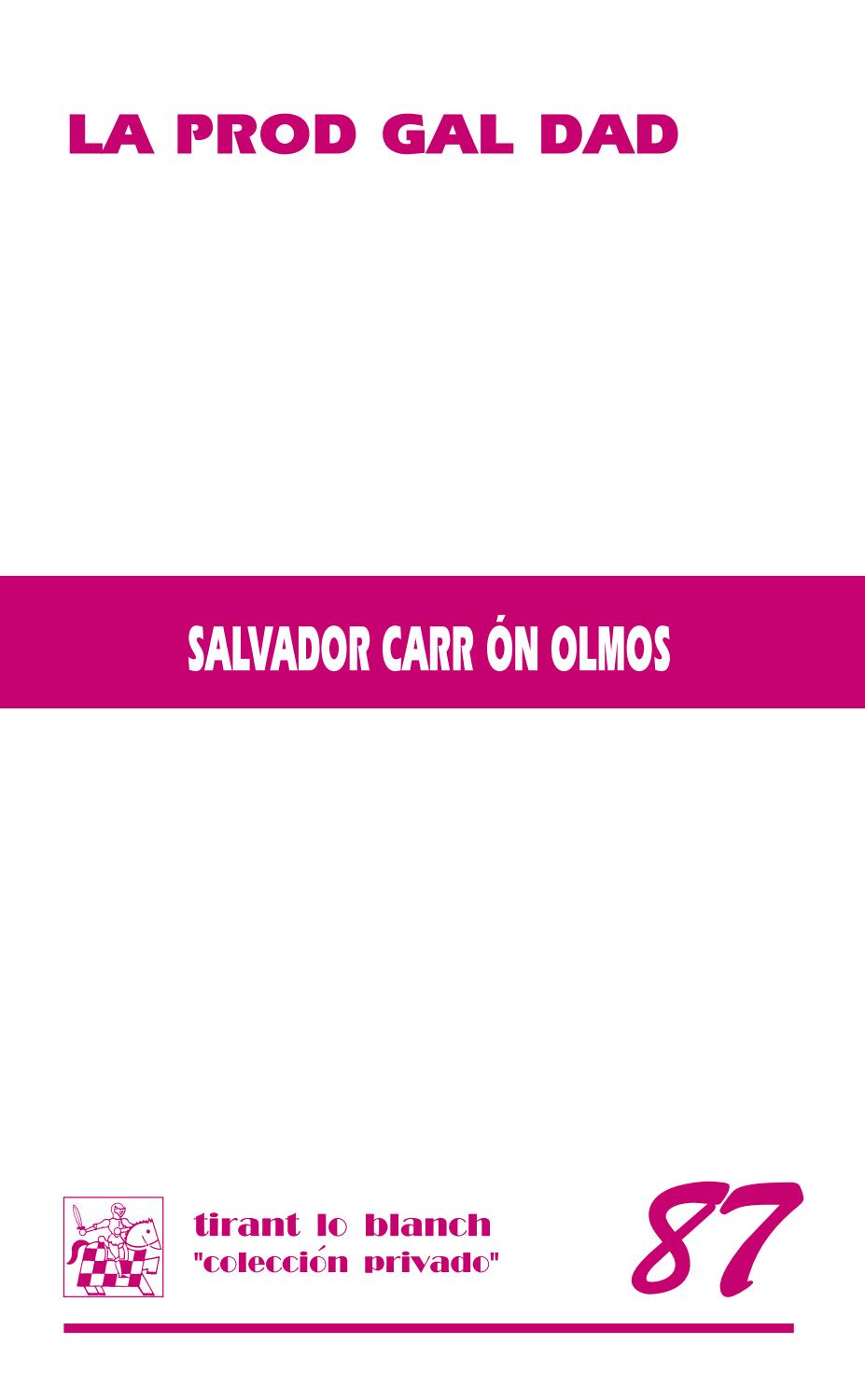 La prodigalidad