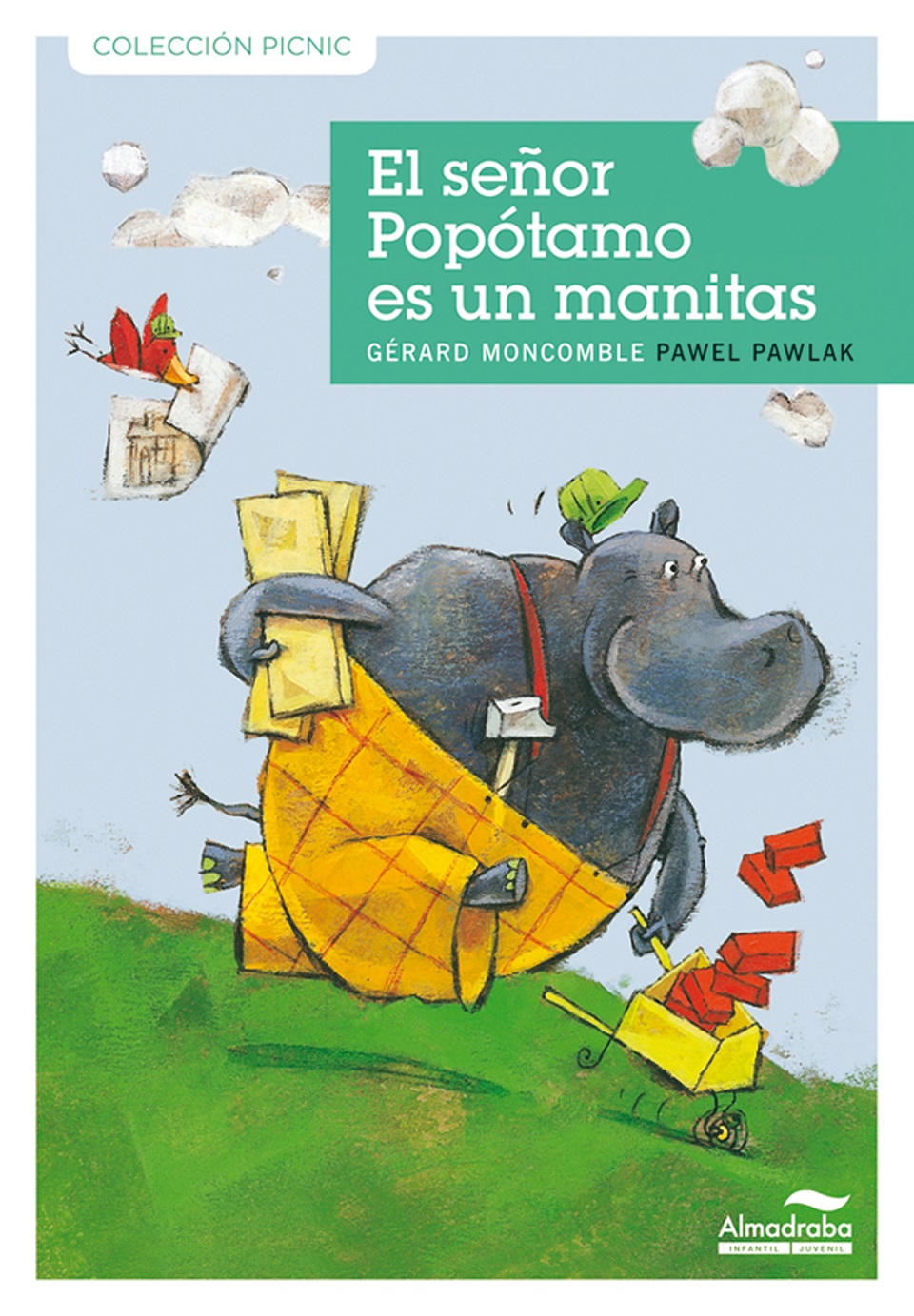 El señor popotamo en un manitas