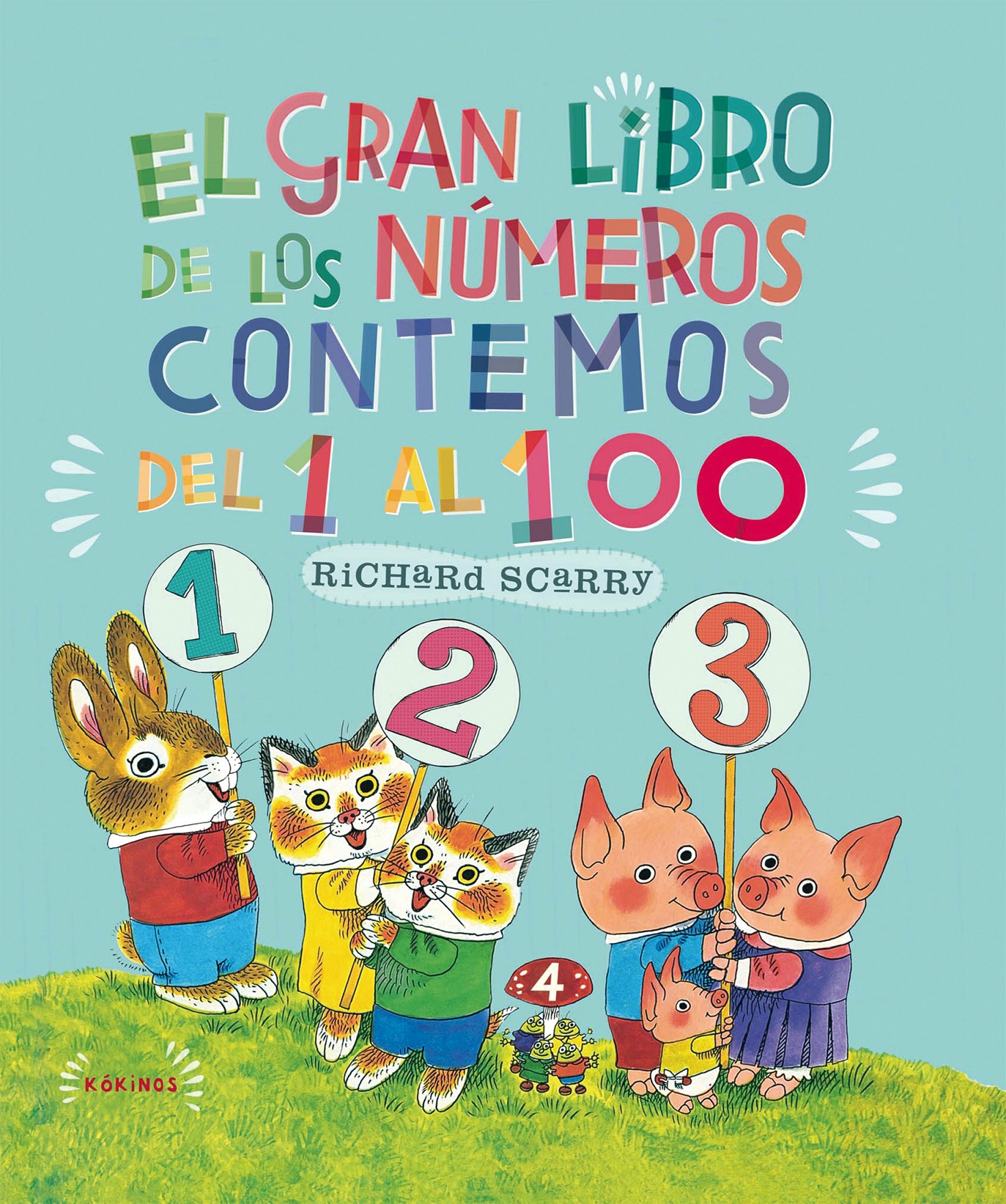 El gran libro de los números : contemos del 1 al 100