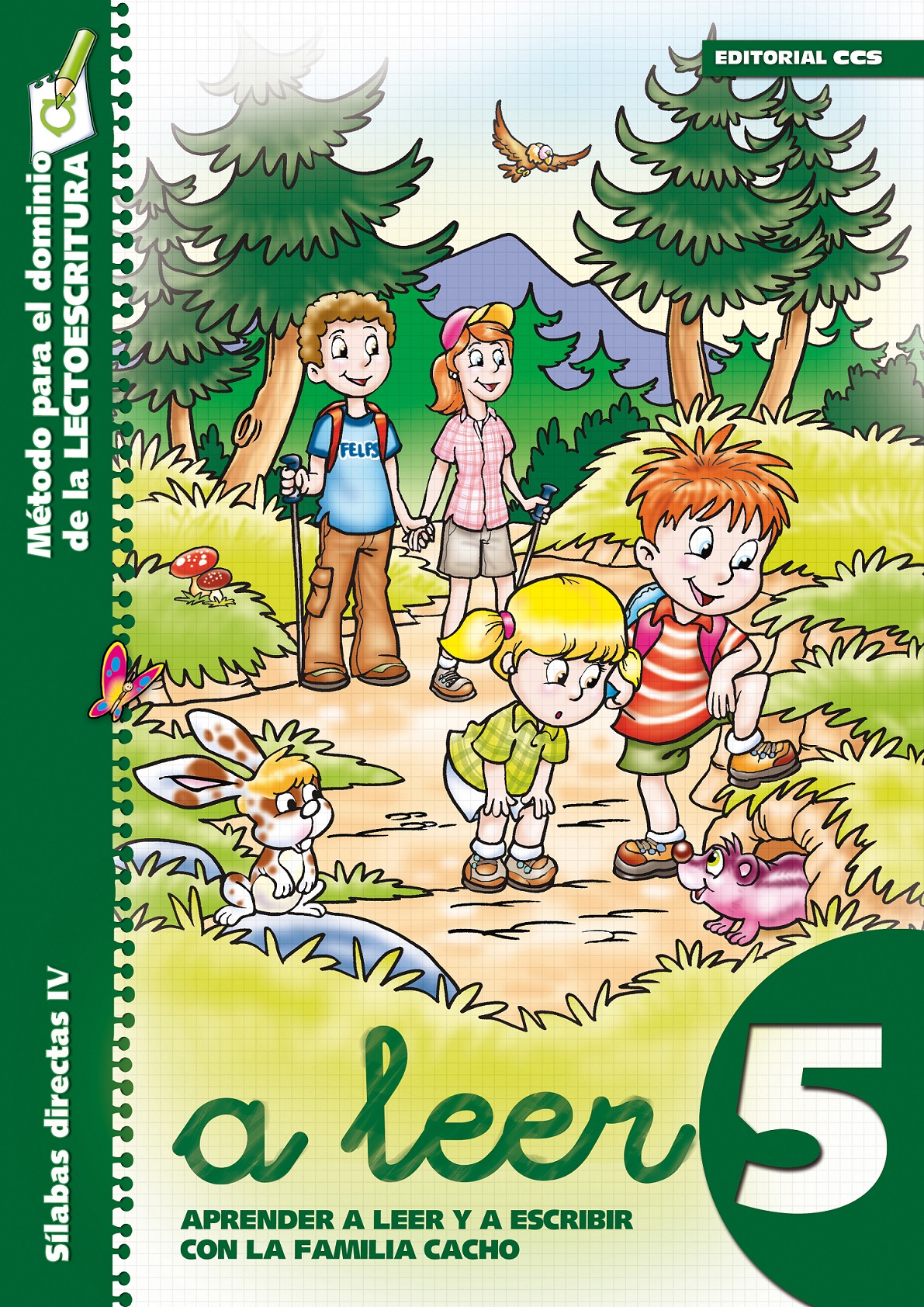A leer 5 : aprender a leer y a escribir con la familia Cacho