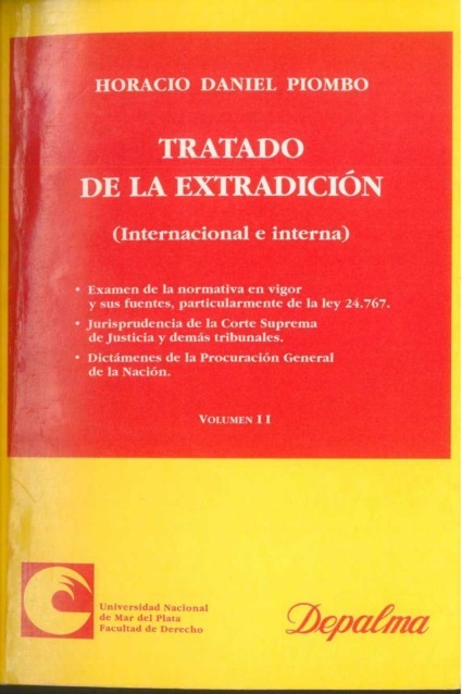 Tratado de la extradición vol II