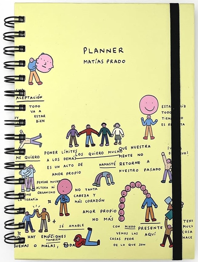 Planner Matías Prado : amarillo