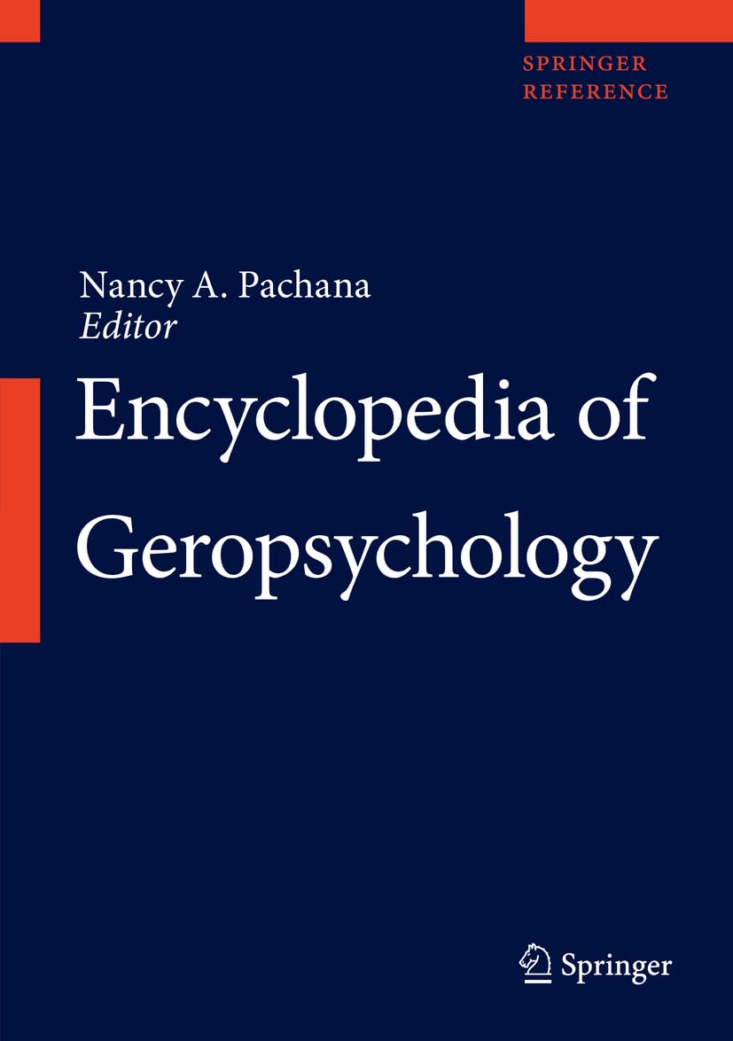 Encyclopedia of geropsychology