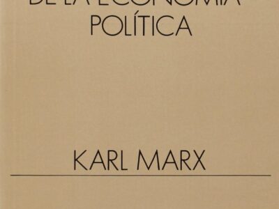 Contribución a la crítica de la economía política