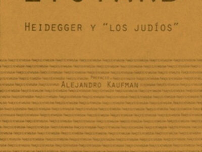 Heidegger Y Los Judies