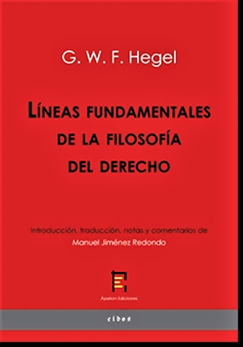 Líneas fundamentales de la filosofía del derecho
