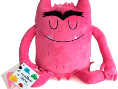 Monstruo de colores - Peluche Rosado