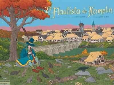 Láminas Kamishibai: El flautista de Hamelin