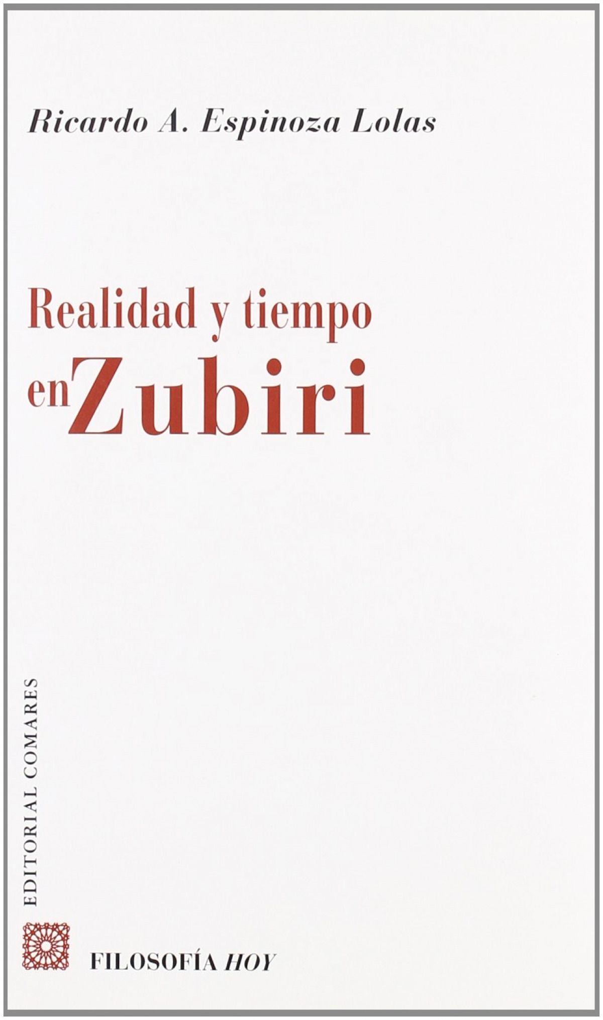 Realidad Y Tiempo En Zubiri