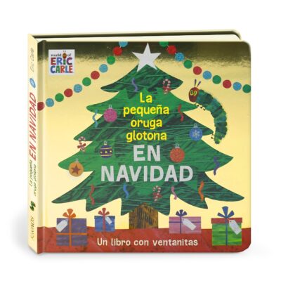La pequeña oruga glotona en navidad