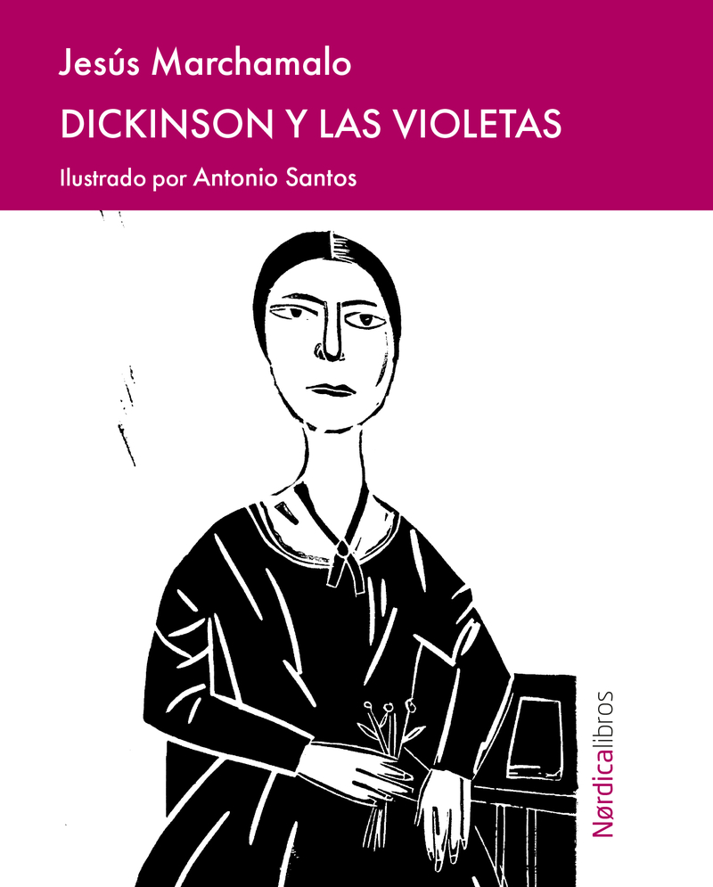 Dickinson y las violetas (ilustrado)