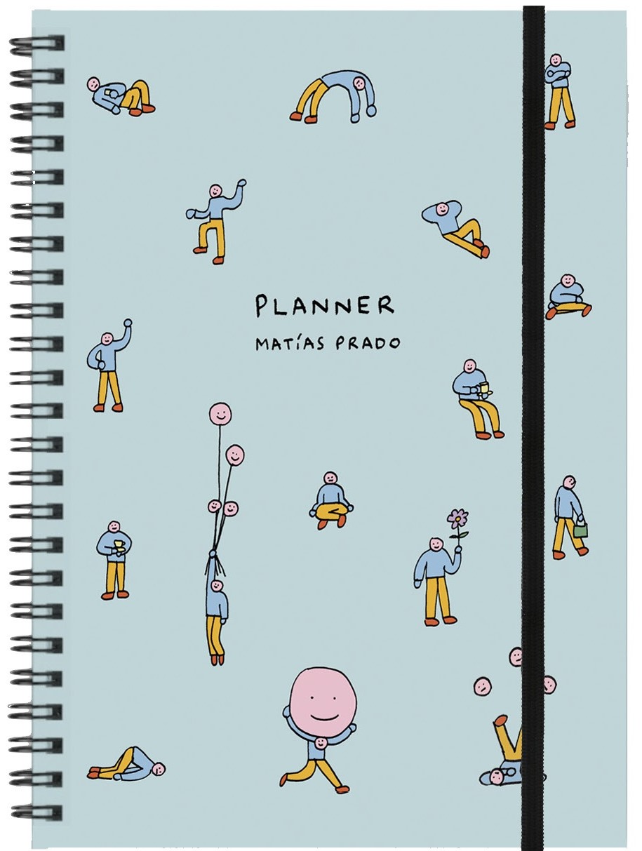 Planner Matías Prado (Celeste)