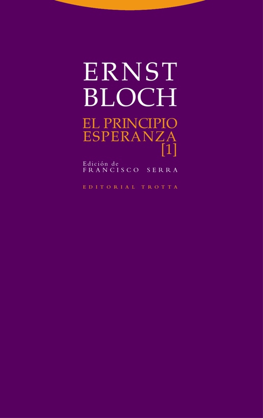 El principio esperanza I (r)